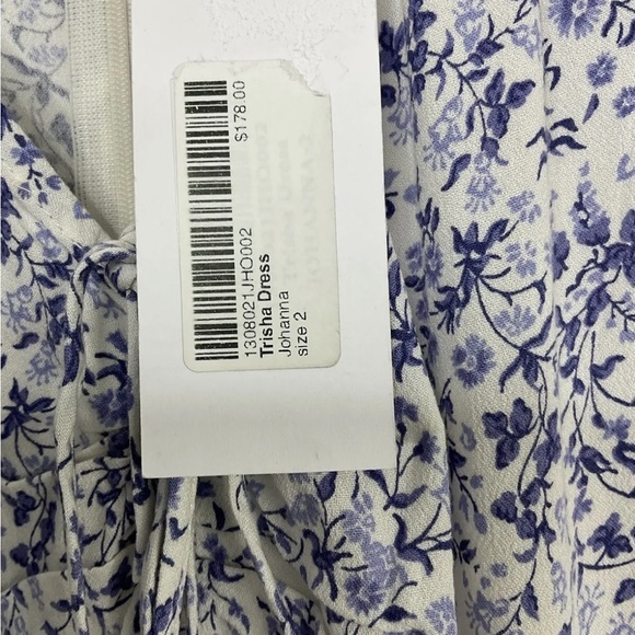 Reformation Trisha Johanna Dress US 2 UK 6 / 8 Floral Boho Midi BNWT Sold Out - Picture 6 of 10